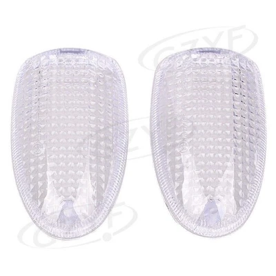 Par de lentes de señal de giro delanteras transparentes para BMW K1200RS 1997-2004 R850R/R1100R/R1100S Foto 1 de 4