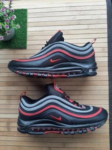 Scarpe Nike Air Max 97 Nuove Mis.43 Nere Uomo - Foto 1 di 6