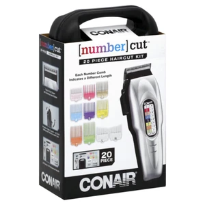 Numero Conair - Kit Taglio Capelli Casa Codificato con Filo - 20 Pezzi - Garanzia 5 Anni - Foto 1 di 6
