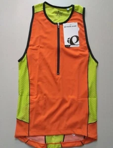 Pearl Izumi 13121704 Men's Elite Pursuit Tri Singlet Fabric Triathlon Cycling M - Picture 1 of 4