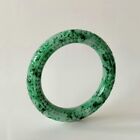 【KOOJADE】Emerald With Green Jadeite Jade Bangle Bracelet《57mm》《Grade A》
