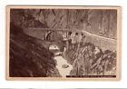 CAB Foto Historische Ansicht Pont du Diable / Route du St. Gotthard - 1890er