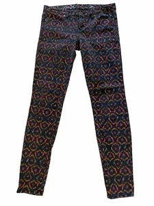 Hurley Womens ‘81 Skinny Leggings Pants Black Orange Purple Size 32 (32 x 31cm) - Bild 1 von 15