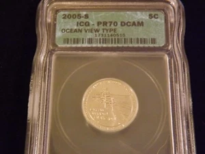 2005-S Nickel Ocean View ICG PR 70 DCAM - Picture 1 of 2
