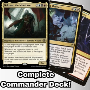 MTG Commander EDH Deck Nekusar, the Mindrazer 100 Cards Custom Deck Wheels - Picture 1 of 9