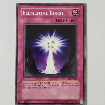 Elemental Burst - FET-EN059 - NM/VLP - Common - Unlimited - Yugioh - Image 1 of 2