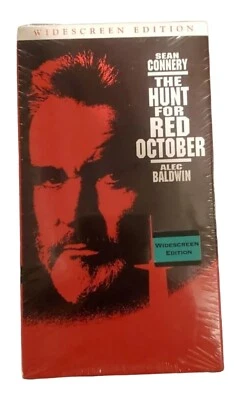 The Hunt for Red October (VHS, 1990, Widescreen) sealed. Never opened - Image 1 of 2