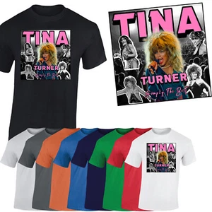 Camiseta para Hombres Tina Turner Homenaje Cantante de Música Danza Arte Rock Leyenda Regalo Camiseta - Imagen 1 de 22