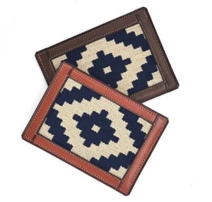 Slim Minimalist Small Thin Genuine Leather Wallet Business ID Credit Card Holder - Picture 1 of 11