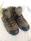 Columbia Mens Gray Leather Mid Waterproof Hiking Boots, Size: 9.5 Wide #US11-10