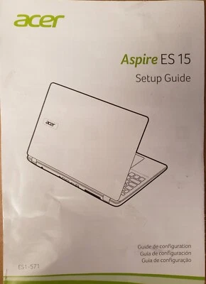 Ноутбук Acer Aspire E15 15,6 дюйма 500 ГБ HD графический 5500 DVD 4 ГБ DDR3 L бриллиантовый черный - Изображение 1 из 3