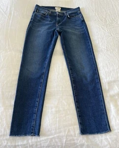 L'Agence | SZ 26 | Marcelle French Slim Fit Jean | Authentique | Raw Hem - Picture 1 of 8