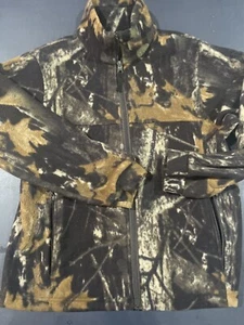 boys columbia fleece camo jacket 10/12 - Picture 1 of 4