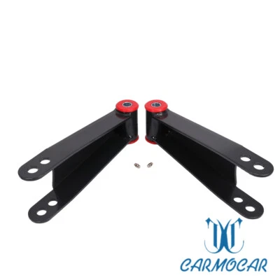 Drop Shackles 3" Rear Fit For 2001-2010 Chevy Silverado GMC Sierra 3500HD 2500HD Foto 1 de 4