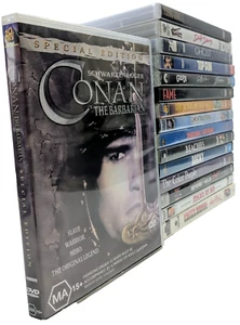 80s Movies DVD Bundle x16 Top Gun - Conan - Young Guns II - Ghost Region 4 - Picture 1 of 17