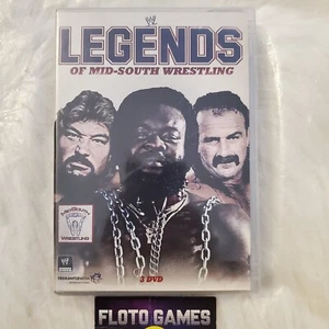 DVD ZONE 2 FR : WWF Legends of Mid-South Wrestling - 3 DVD - NEUF - Floto Games - Imagen 1 de 3