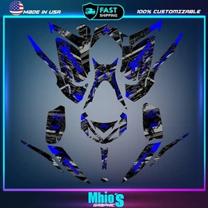 graphics Kit for yamaha raptor 700 (2013-2023) 2013 2014 2018 to 2024 decals - Picture 1 of 2