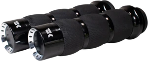 Khrome Werks Black Air Cushion Turbine Grips for TBW 500130 - Picture 1 of 1