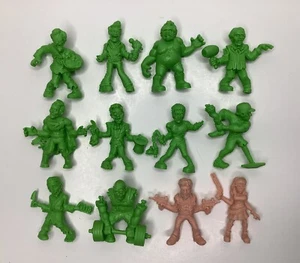 Lot of 12 Jakks Pacific Slug Zombies Mini Figures Green Pink S.L.U.G. Series 123 - Picture 1 of 5