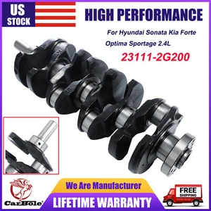 23111-2G230 Engine Crankshaft For Kia Hyundai Sonata 2010-2019 2.4L 72RZ62GF00 - Picture 1 of 12