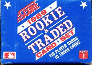 4 SET LOT 1989 SCORE ROOKIE & TRADED BASEBALL - Picture 1 of 1