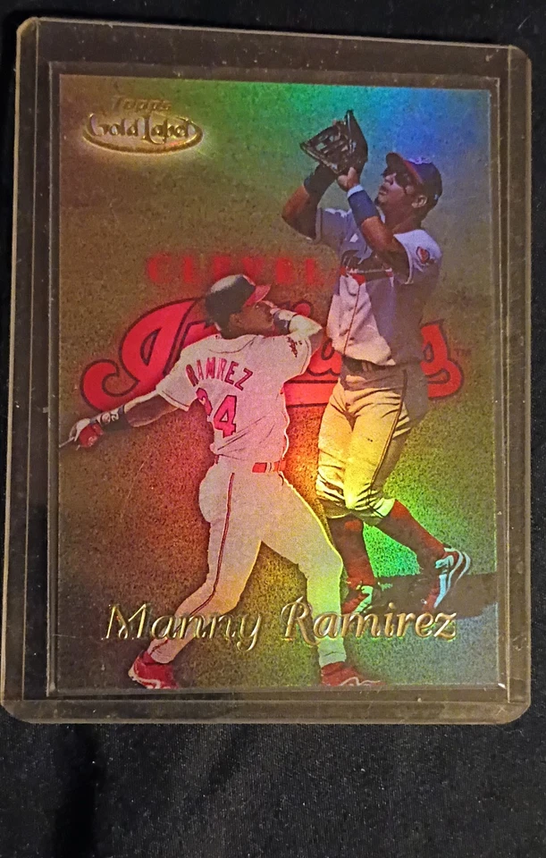 1999 Topps Gold Label - Manny Ramirez #82 Classe 1 - Imagem 1 de 1