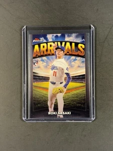 Topps Finest 2025 - Llegadas Roki Sasaki #A-11 (RC) - Imagen 1 de 2
