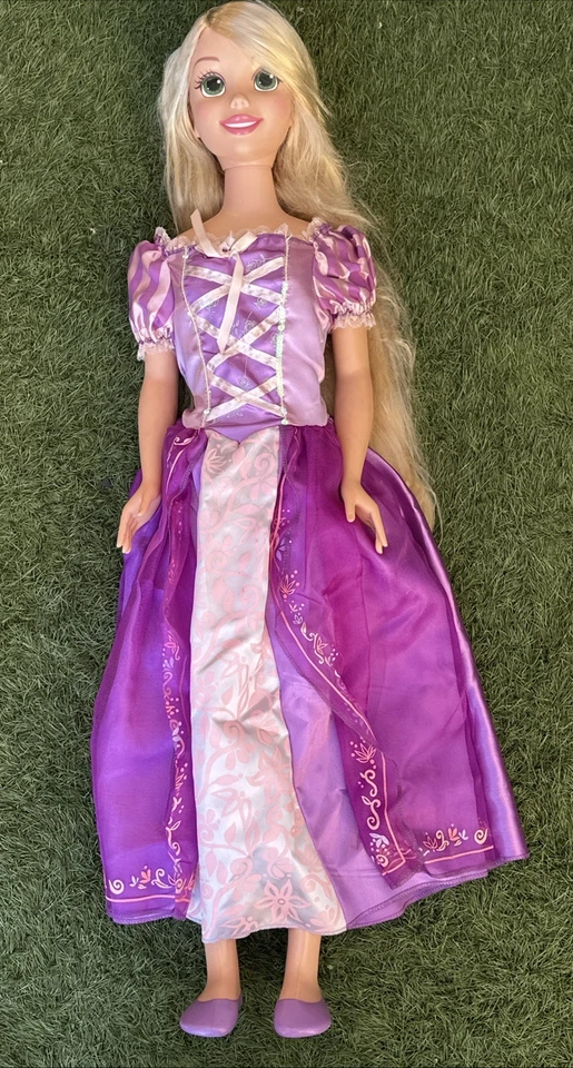 "Muñeca grande posable Disney Tangled Rapunzel Princess My Size 36""" Foto 1 de 4