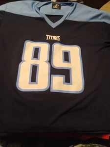 Frank Wycheck #89 Tennessee Titans NFL Logo Athletic Jersey Medium mens - Picture 1 of 15