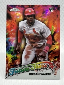 Jordan Walker 2023 RC Topps Chrome Update Future Stars Rookie #FSU-7 Cardinals - Picture 1 of 2