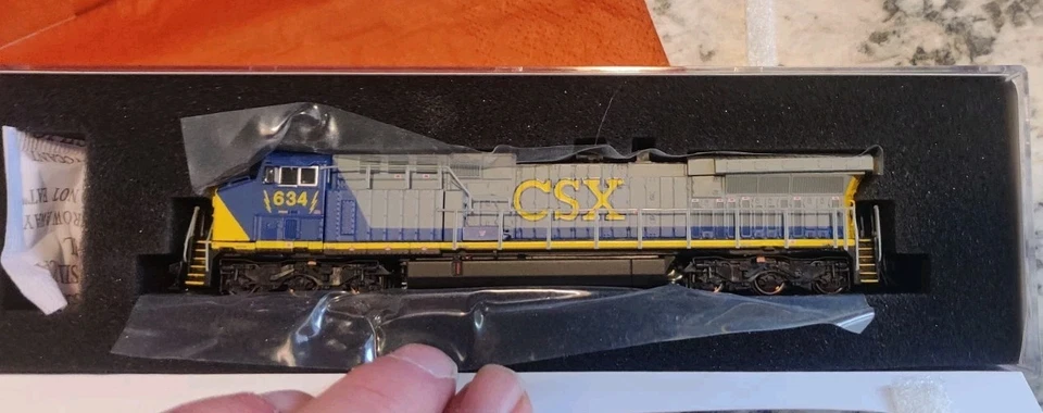 BROADWAY LIMITED 3744 N AC6000 CSX #634  Paragon3 Sound/DC/DCC - Image 1 of 3