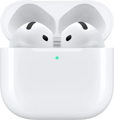 APPLE AirPods 4 Bluetooth Ohrhörer mit Mikrofon MXP63ZM/A weiß - Bild 1 von 2