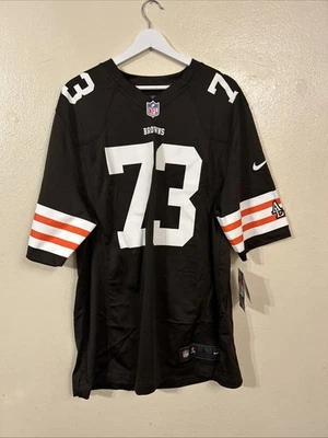 Nike Onfield NFL Cleveland Browns Joe Thomas Jersey Large Brown - New With Tags - Image 1 of 4