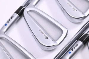Ping iBlade Irons / 4-PW / Blue Dot / Regular Flex Ping AWT 2.0 Shafts - Picture 1 of 7