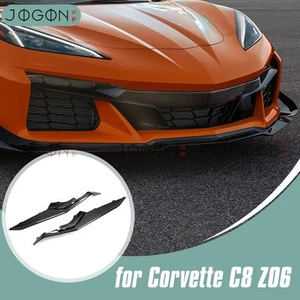 Real Carbon Front Grille Insert Trim Replace For Corvette C8 Z06 2023-2025 Coupe - Imagen 1 de 16