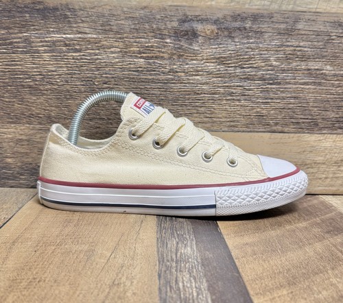 Sneakers sportive Converse Chuck Taylor All Star basse panna taglia 2 anni unisex bambini