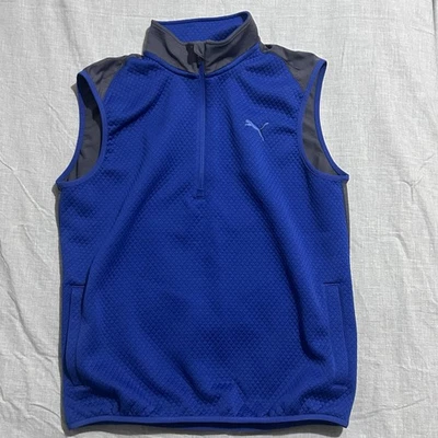 Chaleco PUMA GOLF Warm Cell PWRWARM Talla Grande Azul/Gris Foto 1 de 4