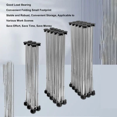 Telescopic Workbench Stand Folding Workstand Leg Efficienct For Construction - Image 1 of 4