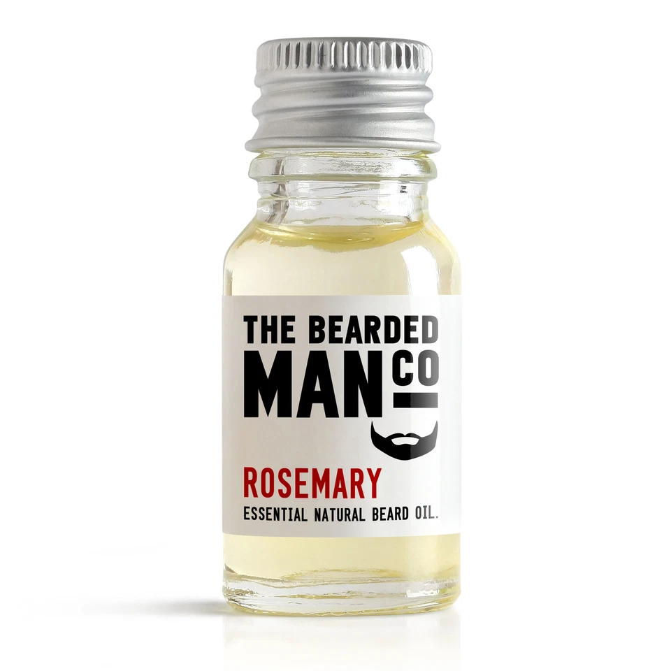 THE BEARDED MAN COMPANY Rosemary Beard Oil Conditioner 10ml - Mens Beauty Bath Face Facial Stache