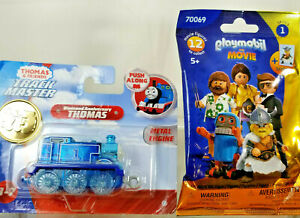 2 Toys Thomas & Friends Diamond Ann Train TrackMaster Push Along & Playmobil Mys