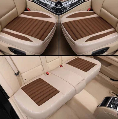 3PCS For Mazda 99% Models Car Front Rear Seat Cover Cushion Mats Protector Part Foto 1 de 4