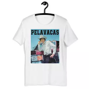 Retro Pelavacas Chalino Sanchez Shirt Classic White Men Unisex S-5XL - Picture 1 of 3