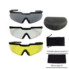 Tactical Goggles 2.7mm Thickness Lens UV400 Shooting Protection Goggles
