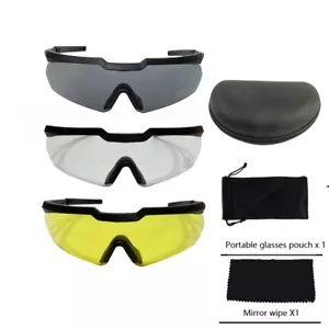 Tactical Goggles 2.7mm Thickness Lens UV400 Shooting Protection Goggles - Picture 1 of 10