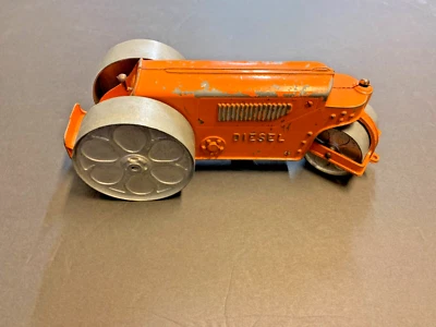 Hubley Diesel Steam Roller Diecast Metal Truck Tractor Toy #480 Vintage - Image 1 of 4