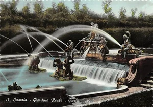 B2771) CASERTA GIARDINO REALE GIOCHI D'ACQUA VIAGGIATA - Bild 1 von 2