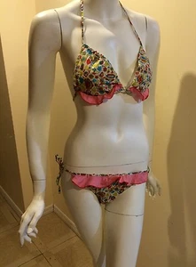 Pistol Panties Debdran Fleming Retro Floral Size UK14/US12/EUR42/ Large Swimwear - Picture 1 of 6