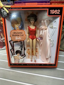 1962 Reproduction Bubble Cut My Favorite Barbie 2008 Mattel NRFB Collector - Picture 1 of 10