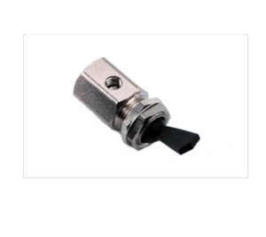 DCI Dental Toggle Valve Momentary 3-Way Normally Closed, Black air only 15/32-32 - Picture 1 of 1