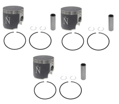 Yamaha WaveRunner GP 1200 Namura Piston Kits Std 84mm 1997 1998 1999 - Set of 3 - Image 1 of 4